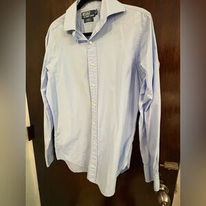 Bundle 3 for $25. Ralph Lauren Sky Blue Button Down Shirt. Size 15.5 Neck.